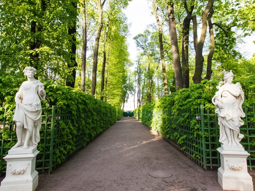 Летний сад в санкт петербурге фото с описанием